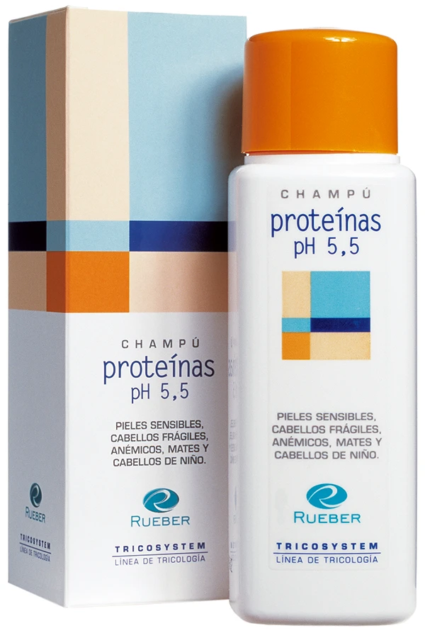Proteinas Ph 5,5 Szampon rewitalizujący, regulujący pH, dla włosów delikatnych.